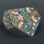 Strawberry Thief (by William Morris) Tie<br><div class="desc">This design is based on a pattern created by British designer William Morris (1834–1896), who is especially well known and regarded for his association with the Arts and Crafts Movement. Strawberry Thief is one of William Morris' most popular repeating designs for textiles. The pattern takes as its subject the thrush...</div>