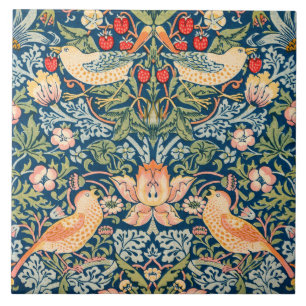 Strawberry Thief (by William Morris) Tile