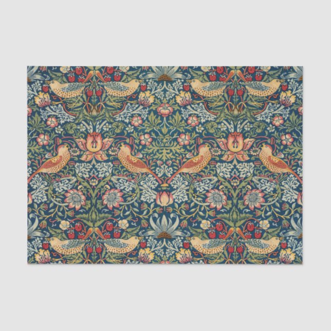 Strawberry Thief by William Morris Tissue Paper (Front)