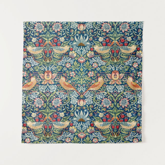 Strawberry thief - Design of William Morris Tapestry (Front)