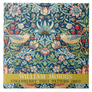 Strawberry thief - Design of William Morris Tile