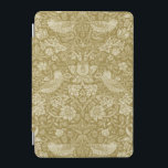 Strawberry Thief Gold, William Morris iPad Mini Cover<br><div class="desc">William Morris (24 March 1834 – 3 October 1896) was a British textile designer, poet, novelist, translator, and socialist activist associated with the British Arts and Crafts Movement. He was a major contributor to the revival of traditional British textile arts and methods of production. His literary contributions helped to establish...</div>
