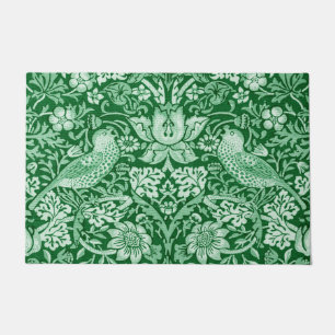 Strawberry Thief Green, William Morris Doormat