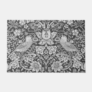 Strawberry Thief Grey, William Morris Doormat