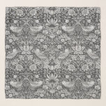 Strawberry Thief Grey, William Morris Scarf<br><div class="desc">William Morris (24 March 1834 – 3 October 1896) was a British textile designer, poet, novelist, translator, and socialist activist associated with the British Arts and Crafts Movement. He was a major contributor to the revival of traditional British textile arts and methods of production. His literary contributions helped to establish...</div>