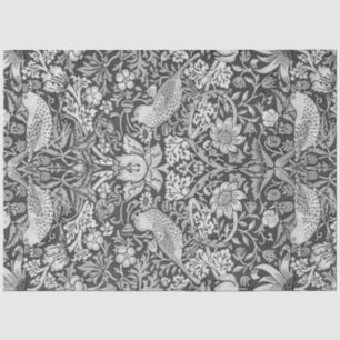 Strawberry Thief Grey, William Morris Tissue Paper