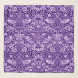 Strawberry Thief Purple, William Morris Scarf<br><div class="desc">William Morris (24 March 1834 – 3 October 1896) was a British textile designer, poet, novelist, translator, and socialist activist associated with the British Arts and Crafts Movement. He was a major contributor to the revival of traditional British textile arts and methods of production. His literary contributions helped to establish...</div>