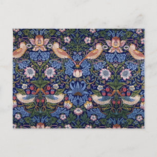 Strawberry Thief ,William Morris Holiday Postcard