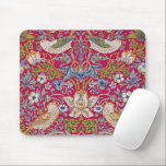 Strawberry Thief, William Morris Mouse Mat<br><div class="desc">William Morris (24 March 1834 – 3 October 1896) was a British textile designer, poet, novelist, translator, and socialist activist associated with the British Arts and Crafts Movement. He was a major contributor to the revival of traditional British textile arts and methods of production. His literary contributions helped to establish...</div>