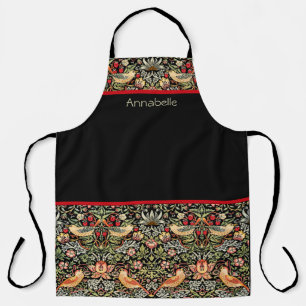 Strawberry Thief William Morris Personalise  Apron