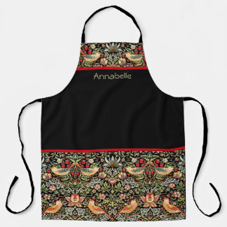 Strawberry Thief William Morris Personalise Apron