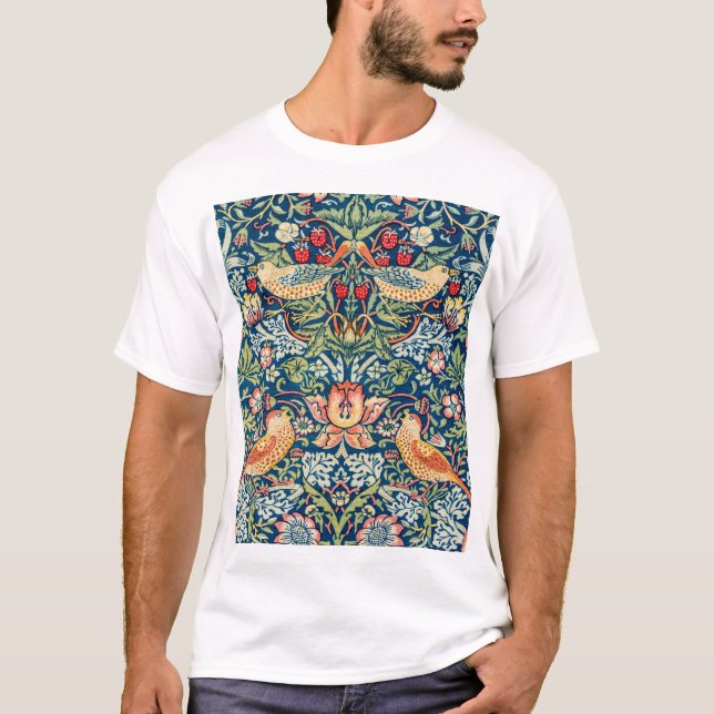 Strawberry Thief, William Morris T-Shirt (Front)