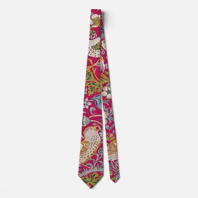 Strawberry Thief, William Morris Tie (Front)