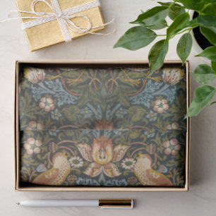 Strawberry Thieves by William Morris, Vintage Art Tissue Paper