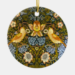 Strawberry Thieves Ornament