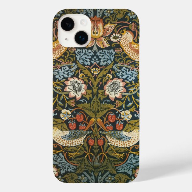 Strawberry Thieves William Morris Antique Pattern Case-Mate iPhone Case (Back)