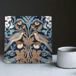 Strawberry Thieves William Morris Art Nouveau Tile<br><div class="desc">Welcome to CreaTile! Here you will find handmade tile designs that I have personally crafted and vintage ceramic and porcelain clay tiles, whether stained or natural. I love to design tile and ceramic products, hoping to give you a way to transform your home into something you enjoy visiting again and...</div>
