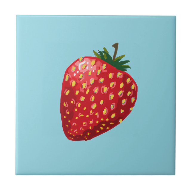 Strawberry Tile (Front)