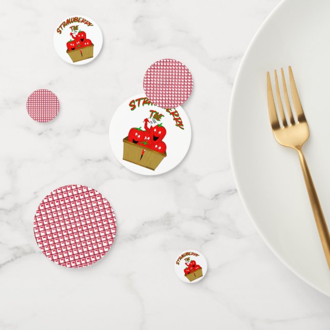 Strawberry Time! Confetti (Group)