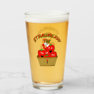 Strawberry Time! Glass