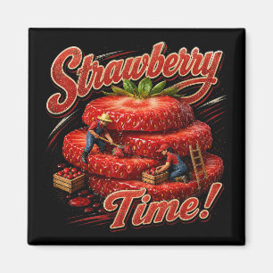 Strawberry Time! Magnet