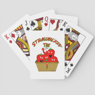 Strawberry Time! Playing Cards