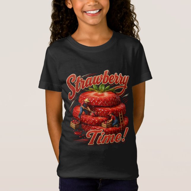 Strawberry Time! T-Shirt (Front)