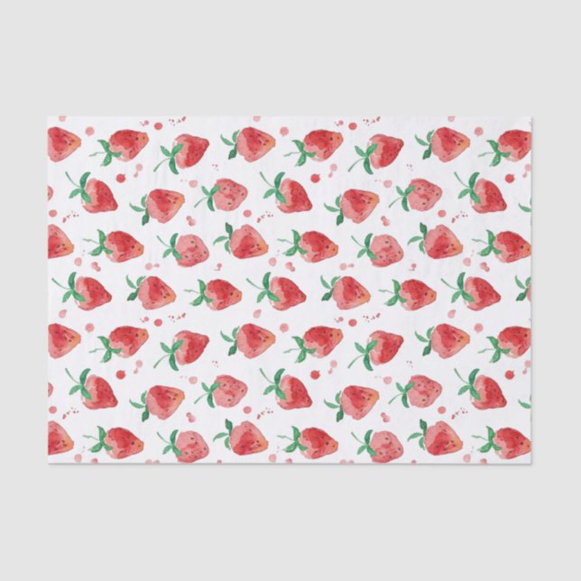 Strawberry Tissue Paper (Front)