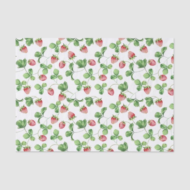 Strawberry Tissue Paper (Front)