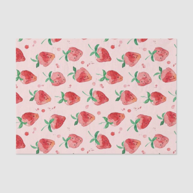 Strawberry Tissue Paper (Front)