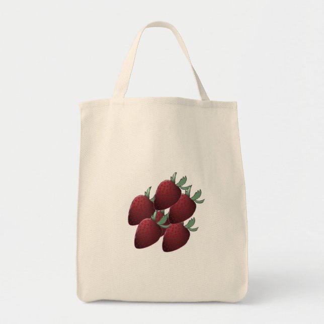 Strawberry Tote Bag (Front)