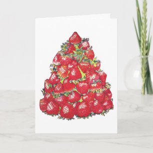 Strawberry Tree Holiday Card