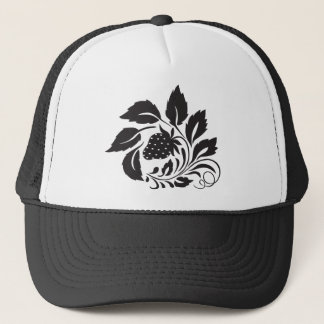 strawberry trucker hat