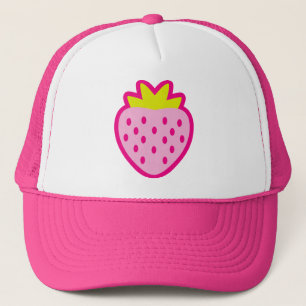 STRAWBERRY TRUCKER HAT