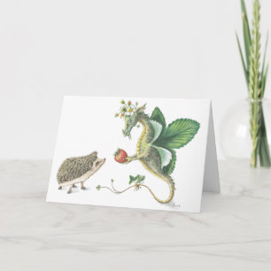 Strawberry Valentine's Day card