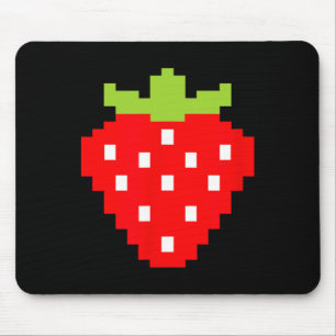 Strawberry Video Game Player 1 Mouse Mat