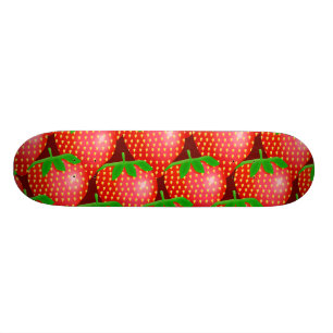 Strawberry Wallpaper Skateboard