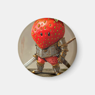 Strawberry Warrior Magnet