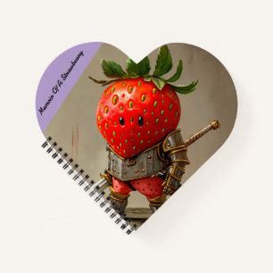 Strawberry Warrior Notebook