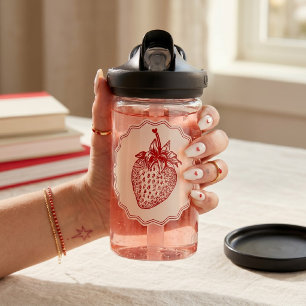 Strawberry Water Bottle