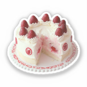 Strawberry Whipped Cream Cake
