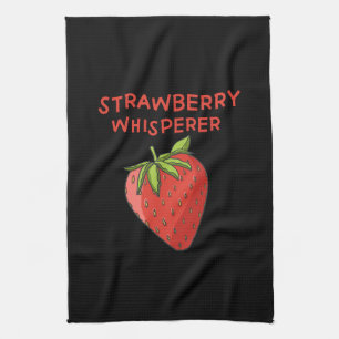 Strawberry Whisperer Tea Towel