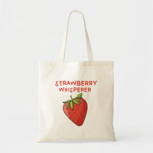 Strawberry Whisperer Tote Bag