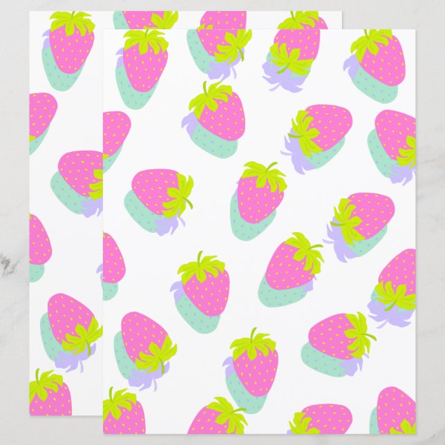 Strawberry White (Front/Back)