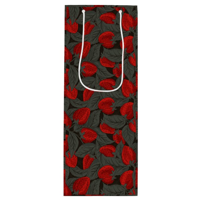 Strawberry Wine Gift Bag (Front)