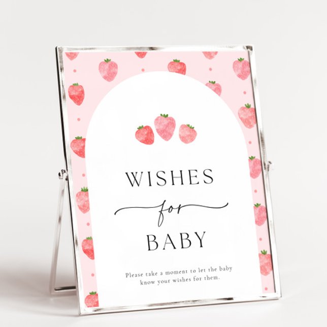 Strawberry Wishes For Baby Sign (Creator Uploaded)