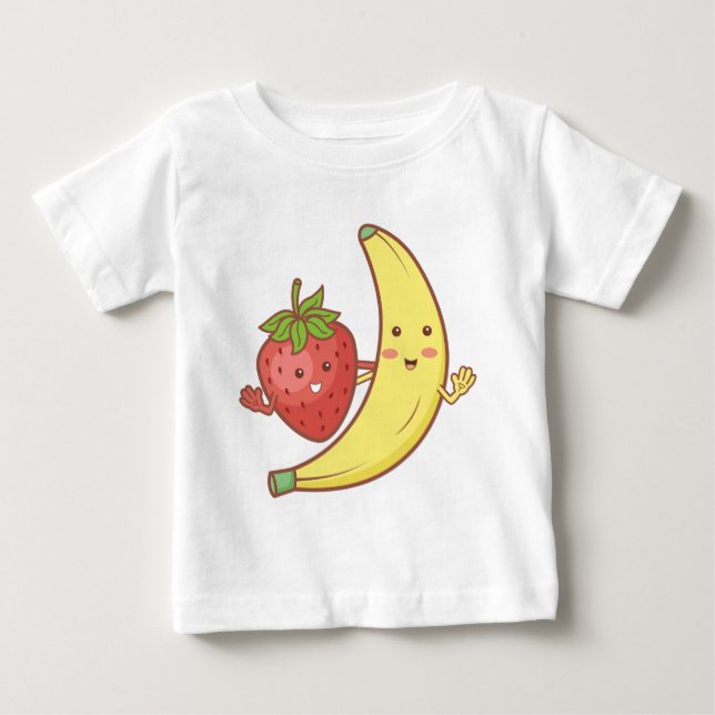 Strawberry with baby  T-Shirt (Front)