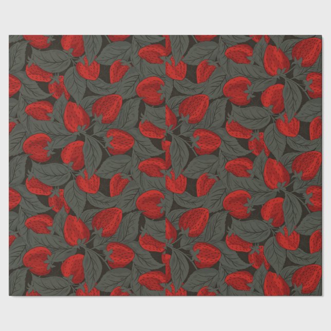 Strawberry  wrapping paper (Seam)