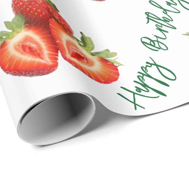 Strawberry  wrapping paper (Roll Corner)