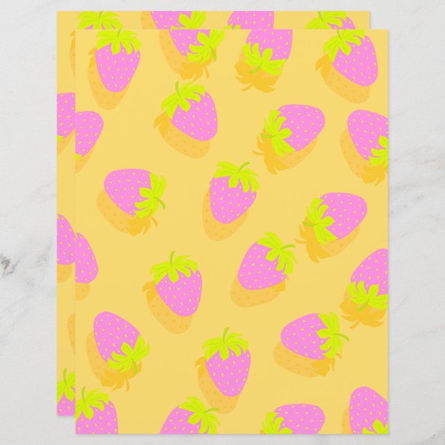 Strawberry Yellow (Front/Back)